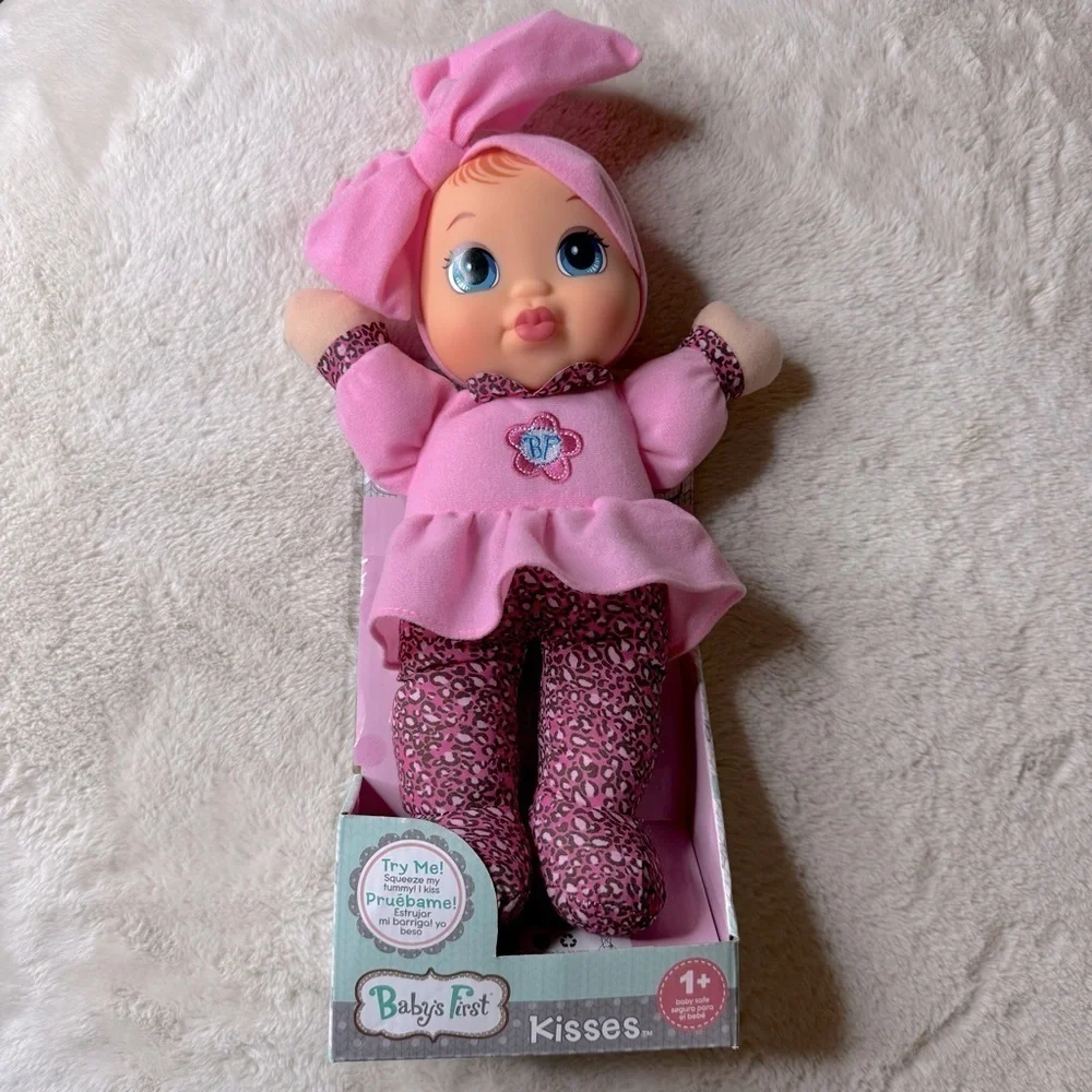 New in box baby’s first kisses baby doll with sound
